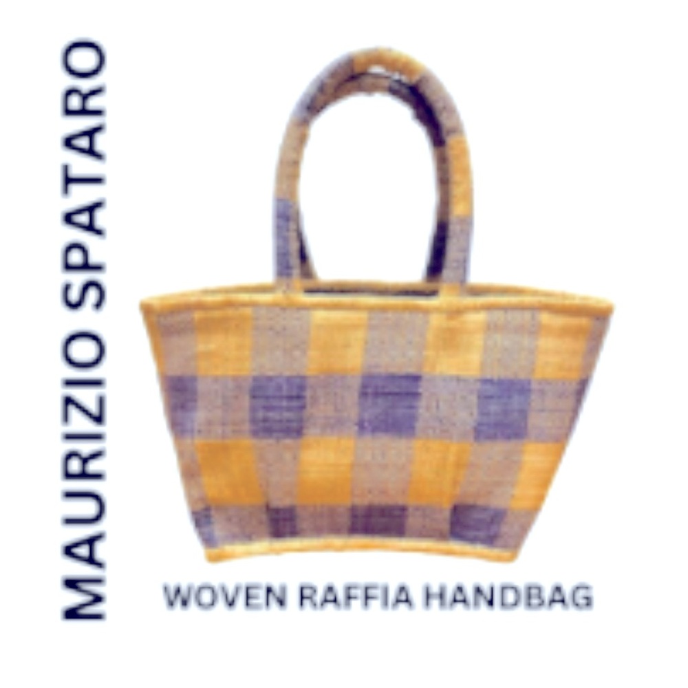 Woven Raffia Handbag